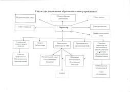 Структура управления образовательным учреждением